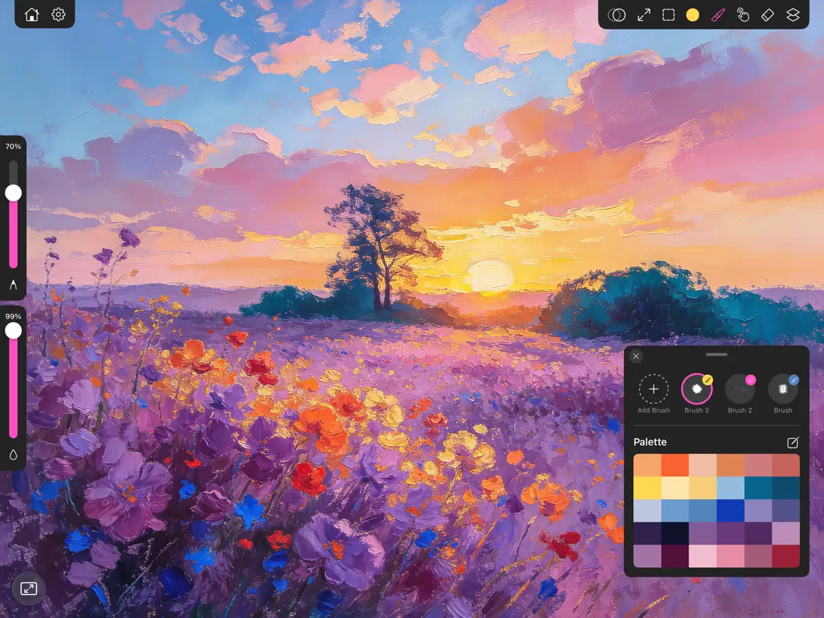 Paintrix Studio on iPad, screenshot 1 of 7
